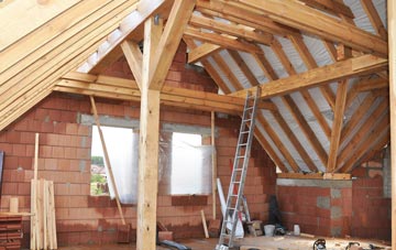 Warehorne attic trusses